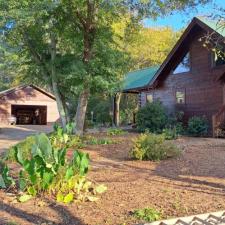 Log Home Surface Stripping And Staining In Jasper GA 58